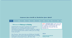 Desktop Screenshot of pathwaystohealingpa.com