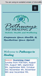 Mobile Screenshot of pathwaystohealingpa.com