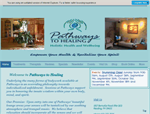 Tablet Screenshot of pathwaystohealingpa.com